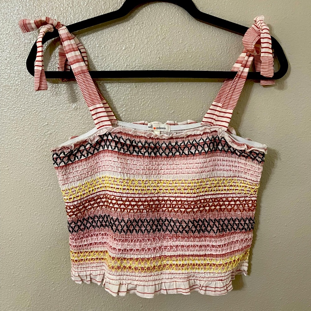 Self Esteem cropped top